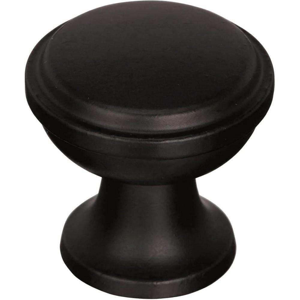 imageAmerock Cabinet Knob Black Bronze 1316 inch 30 mm Diameter Westerly 1 Pack Drawer Knob Cabinet HardwareBlack Bronze