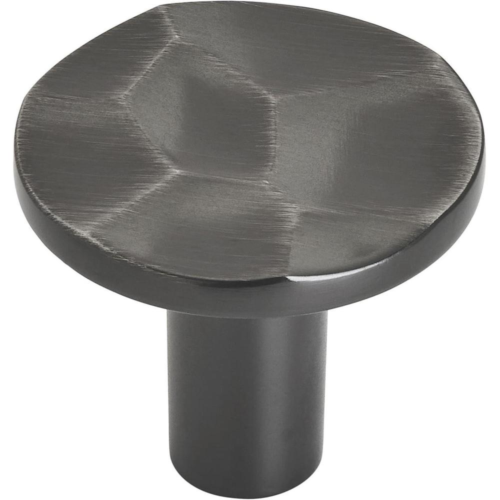 imageAmerock Cabinet Knob Golden Champagne 1316 inch 30 mm Diameter Kamari 1 Pack Drawer Knob Cabinet HardwareGunmetal
