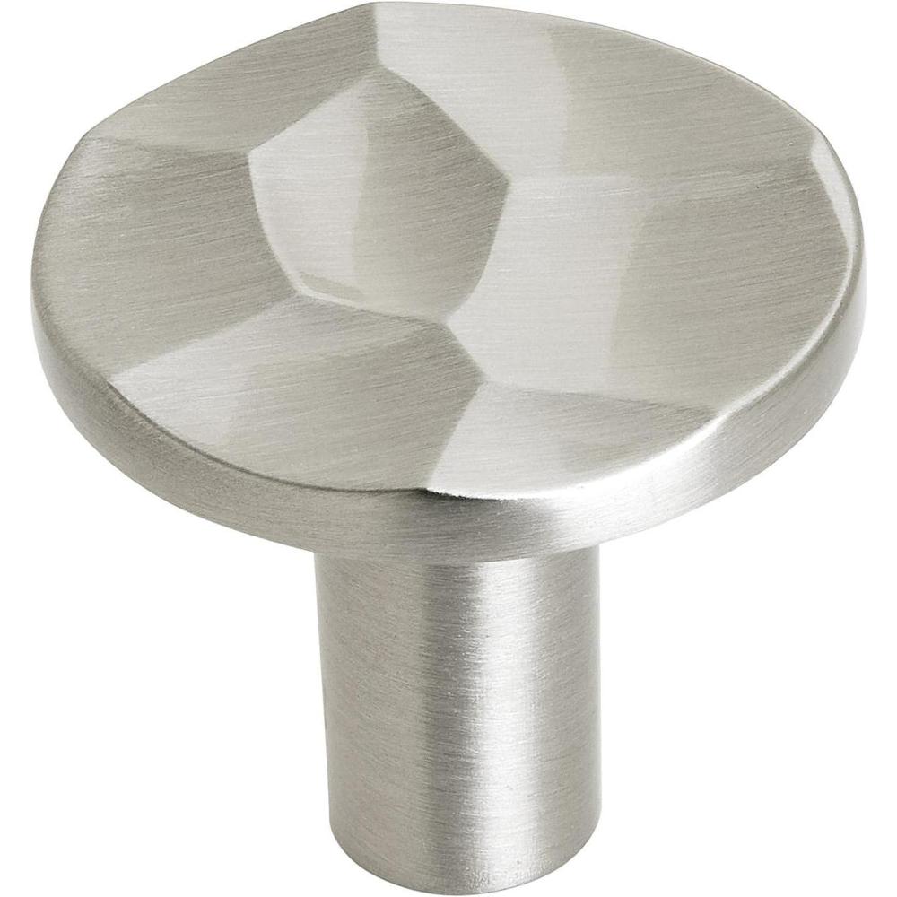 imageAmerock Cabinet Knob Golden Champagne 1316 inch 30 mm Diameter Kamari 1 Pack Drawer Knob Cabinet HardwareSatin Nickel