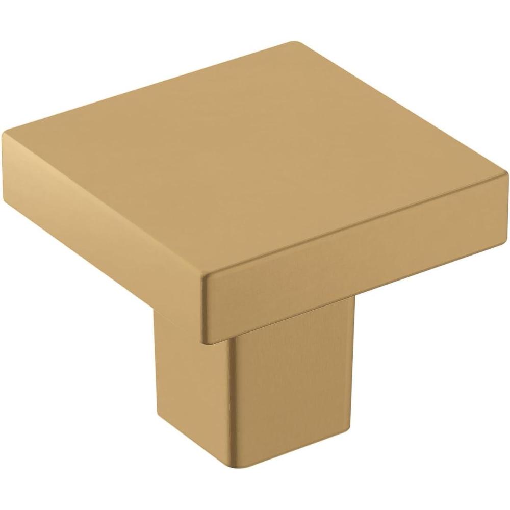 imageAmerock  Cabinet Knob  Matte Black  1316 inch 30 mm Length  Monument  1 Pack  Drawer Knob  Cabinet HardwareChampagne Bronze