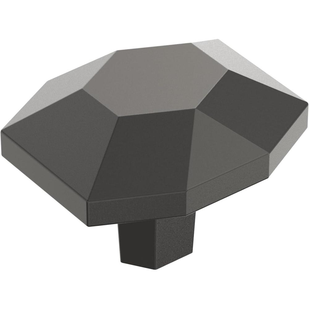imageAmerock Cabinet Knob Oil Rubbed Bronze 212 inch 64 mm Length St Vincent 1 Pack Drawer Knob Cabinet HardwareBlack Bronze