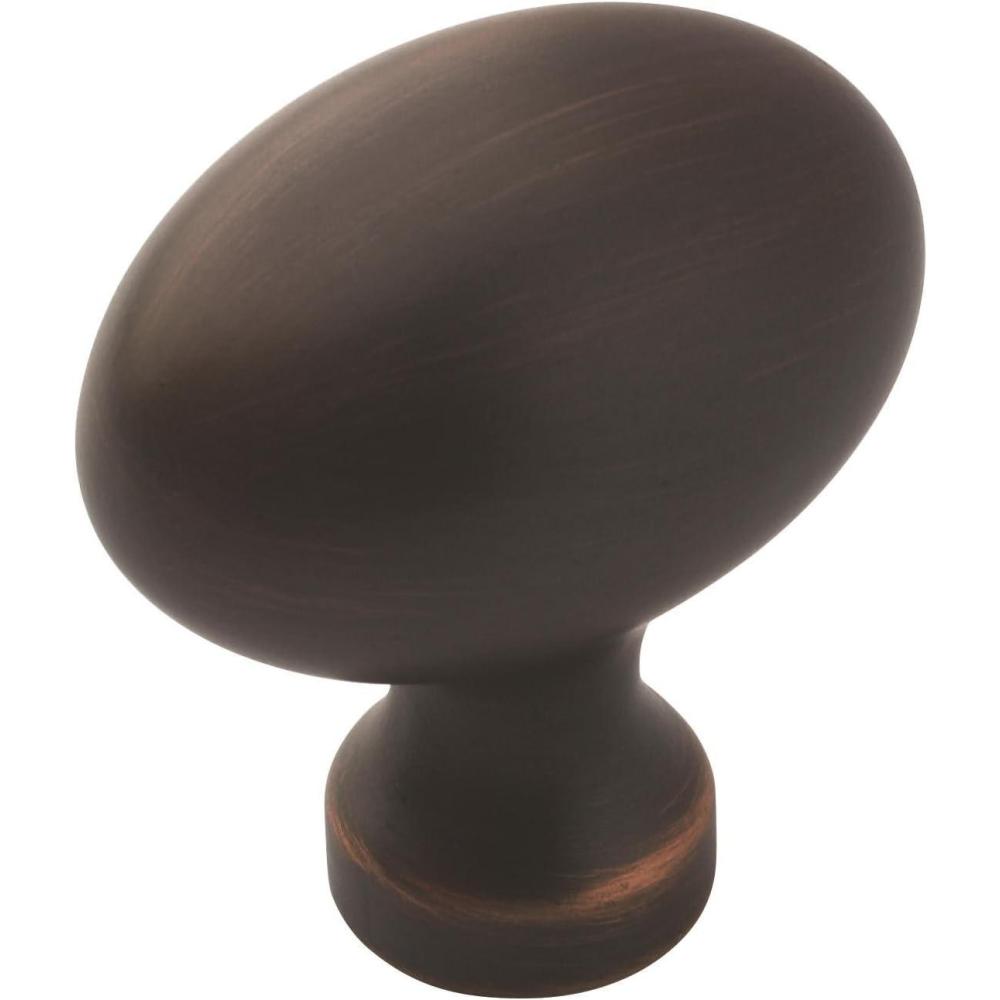 imageAmerock Cabinet Knob Polished Chrome 138 inch 35 mm Length Vaile 1 Pack Drawer Knob Cabinet HardwareOil Rubbed Bronze