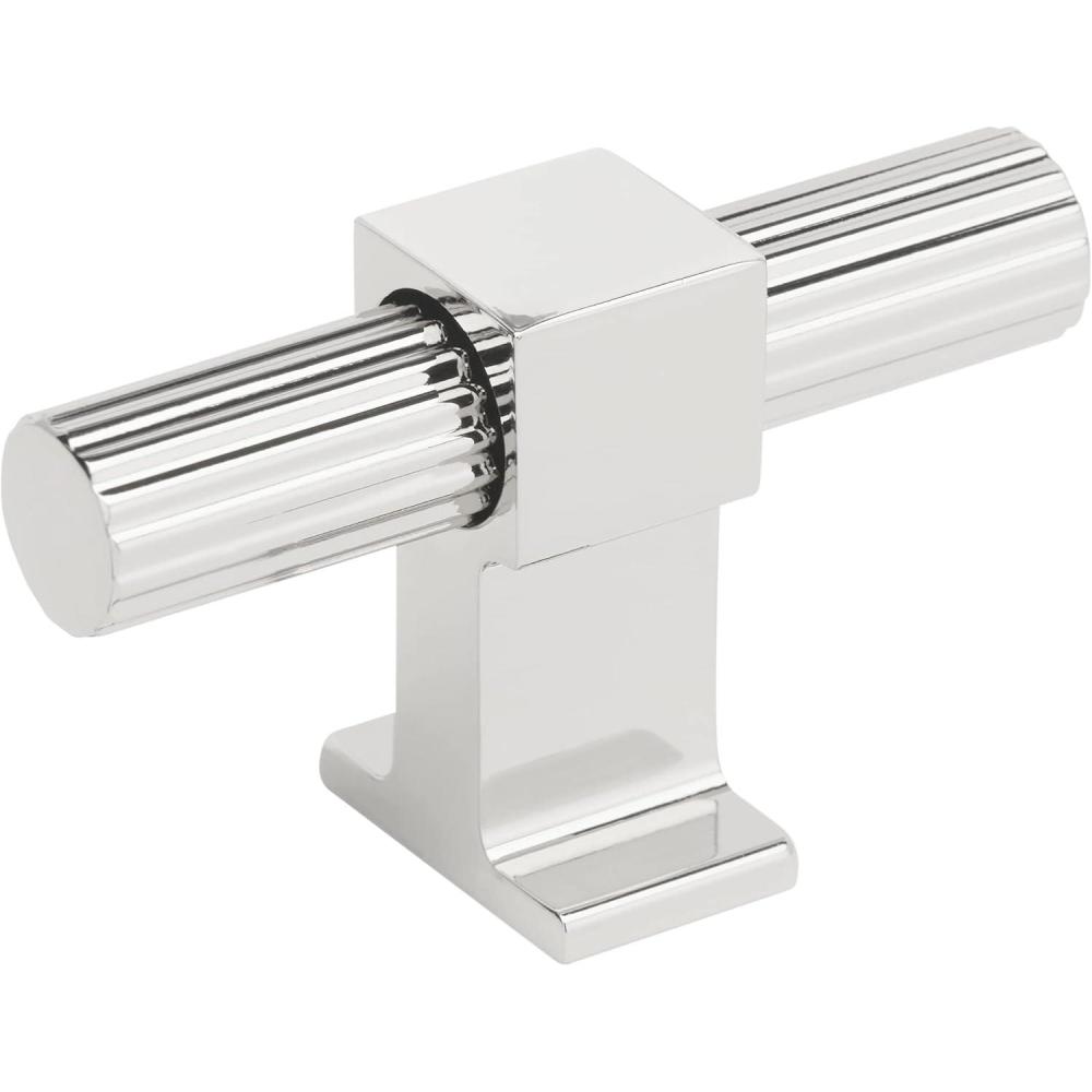 imageAmerock  Cabinet Knob  Polished Chrome  238 inch 60 mm Length  Carrigan  1 Pack  Drawer Knob  Cabinet HardwarePolished Chrome