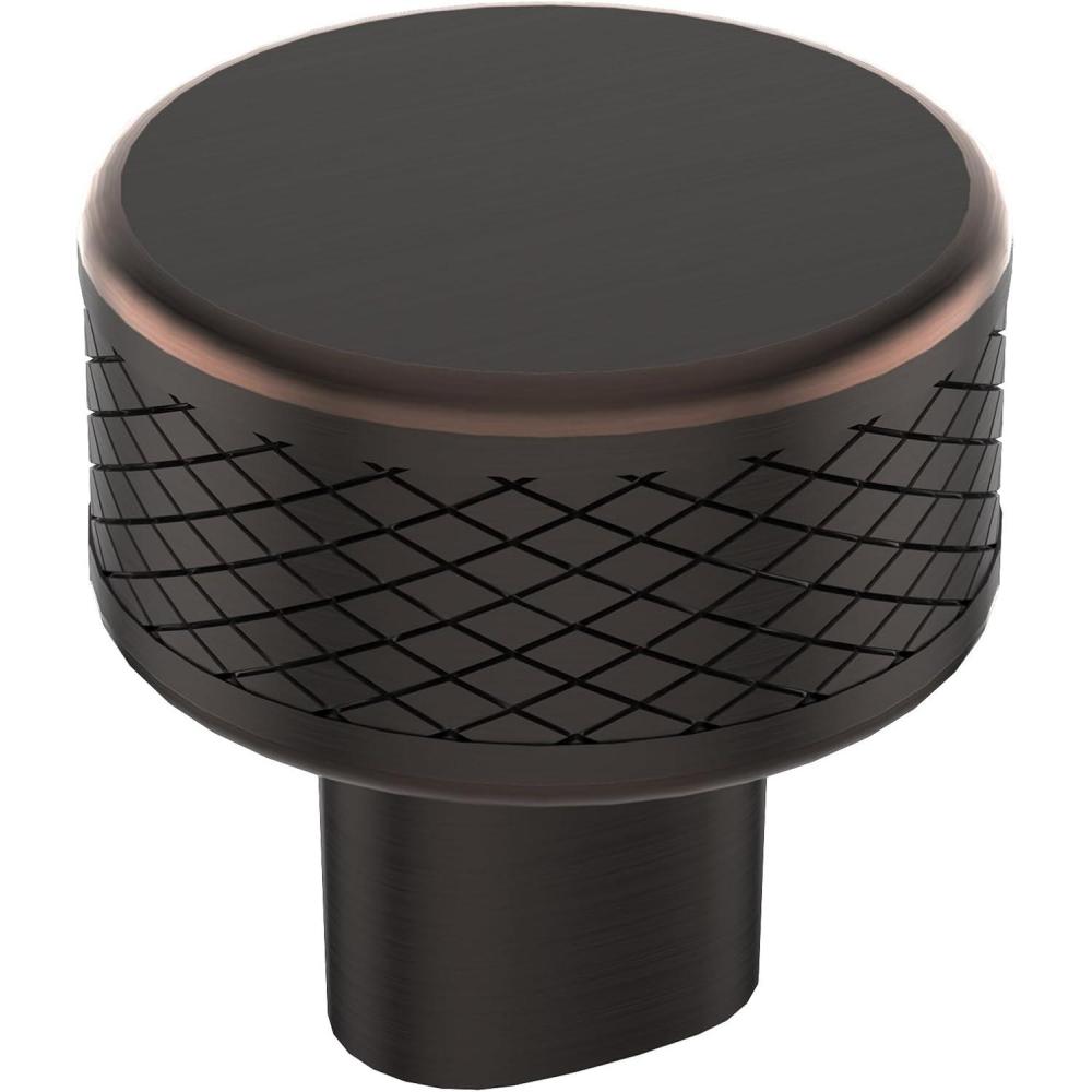 imageAmerock  Cabinet Knob  Polished NickelStainless Steel  258 inch 67 mm Length  Esquire  1 Pack  Drawer Knob  Cabinet HardwareOil Rubbed Bronze