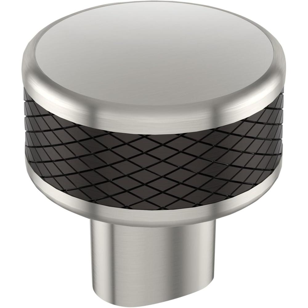 imageAmerock Cabinet Knob Polished NickelStainless Steel 258 inch 67 mm Length Esquire 1 Pack Drawer Knob Cabinet HardwareSatin NickelOilRubbed Bronze