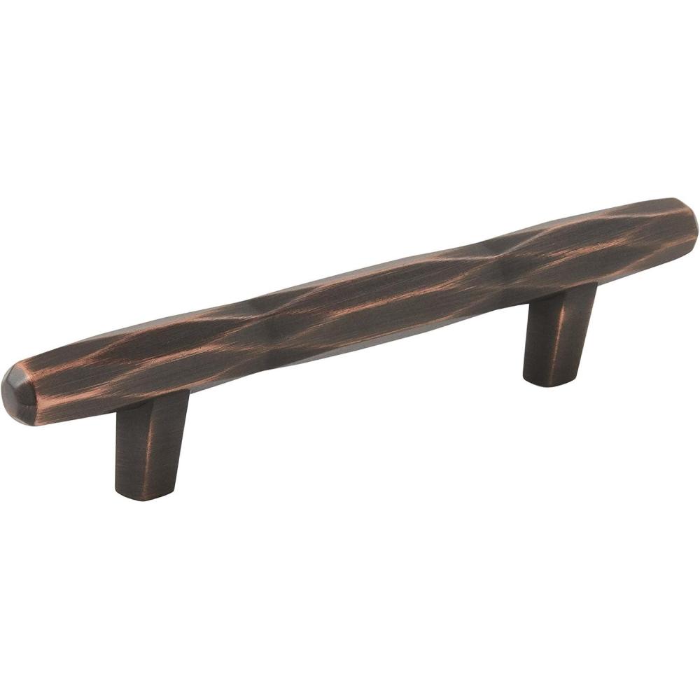 imageAmerock Cabinet Pull Champagne Bronze 5116 inch 128 mm Center to Center St Vincent 1 Pack Drawer Pull Drawer Handle Cabinet HardwareOil Rubbed Bronze
