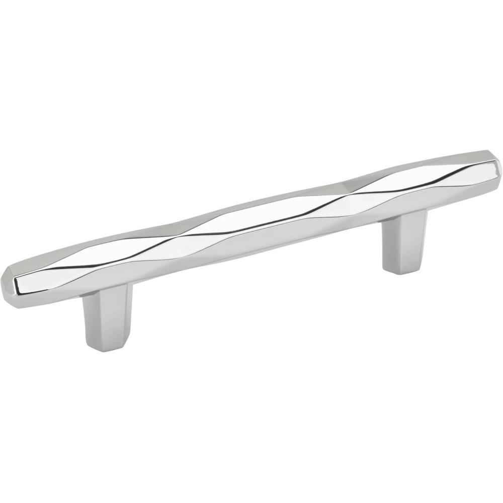 imageAmerock Cabinet Pull Champagne Bronze 5116 inch 128 mm Center to Center St Vincent 1 Pack Drawer Pull Drawer Handle Cabinet HardwarePolished Chrome