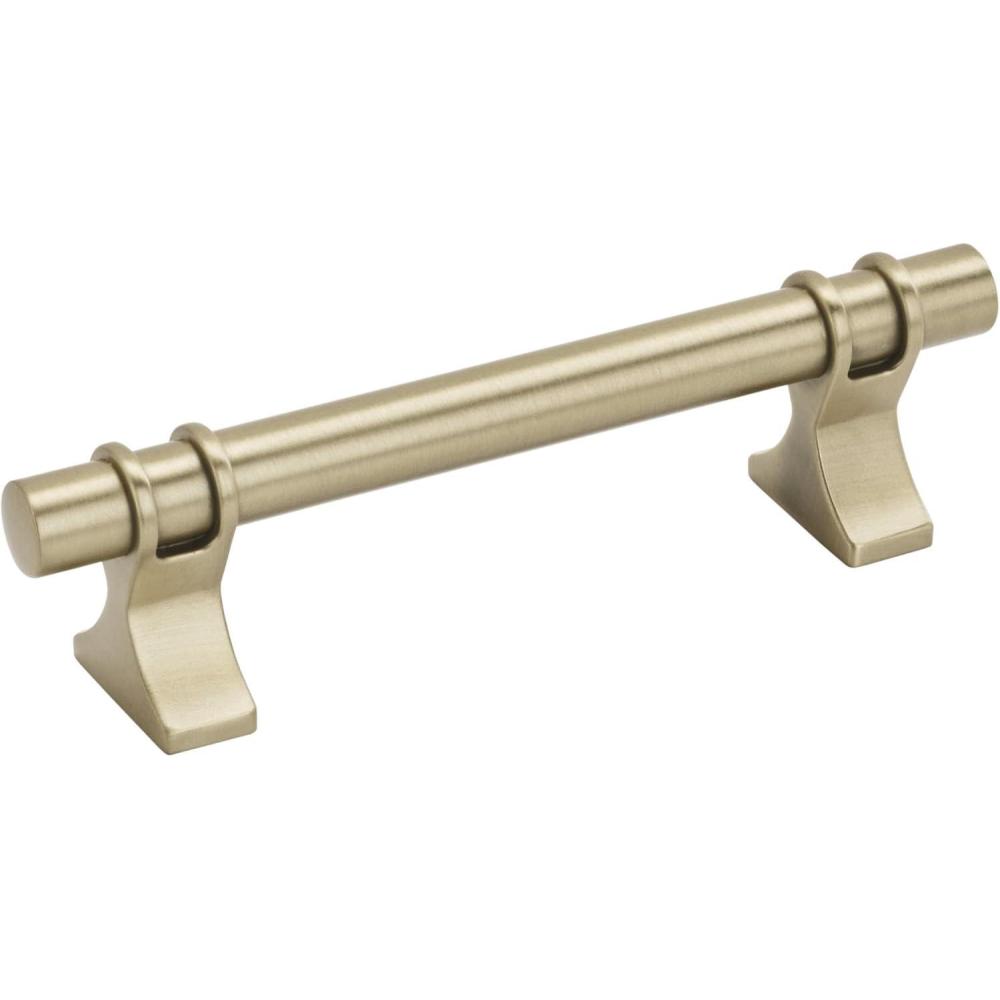 imageAmerock Cabinet Pull Golden Champagne 6516 inch 160 mm Center to Center Davenport 1 Pack Drawer Pull Drawer Handle Cabinet HardwareGolden Champagne