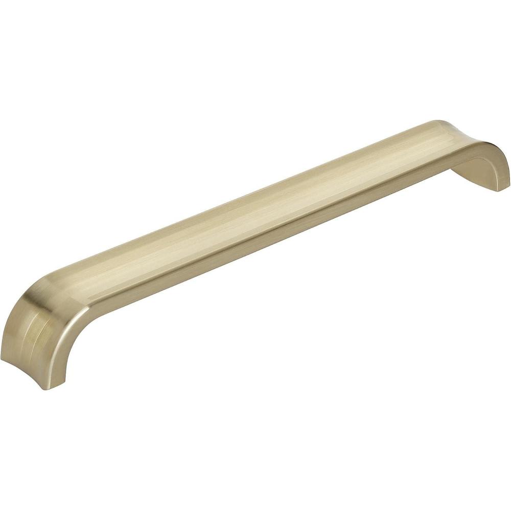 imageAmerock  Cabinet Pull  Golden Champagne  7916 inch 192 mm Center to Center  Concentric  1 Pack  Drawer Pull  Drawer Handle  Cabinet HardwareGolden Champagne