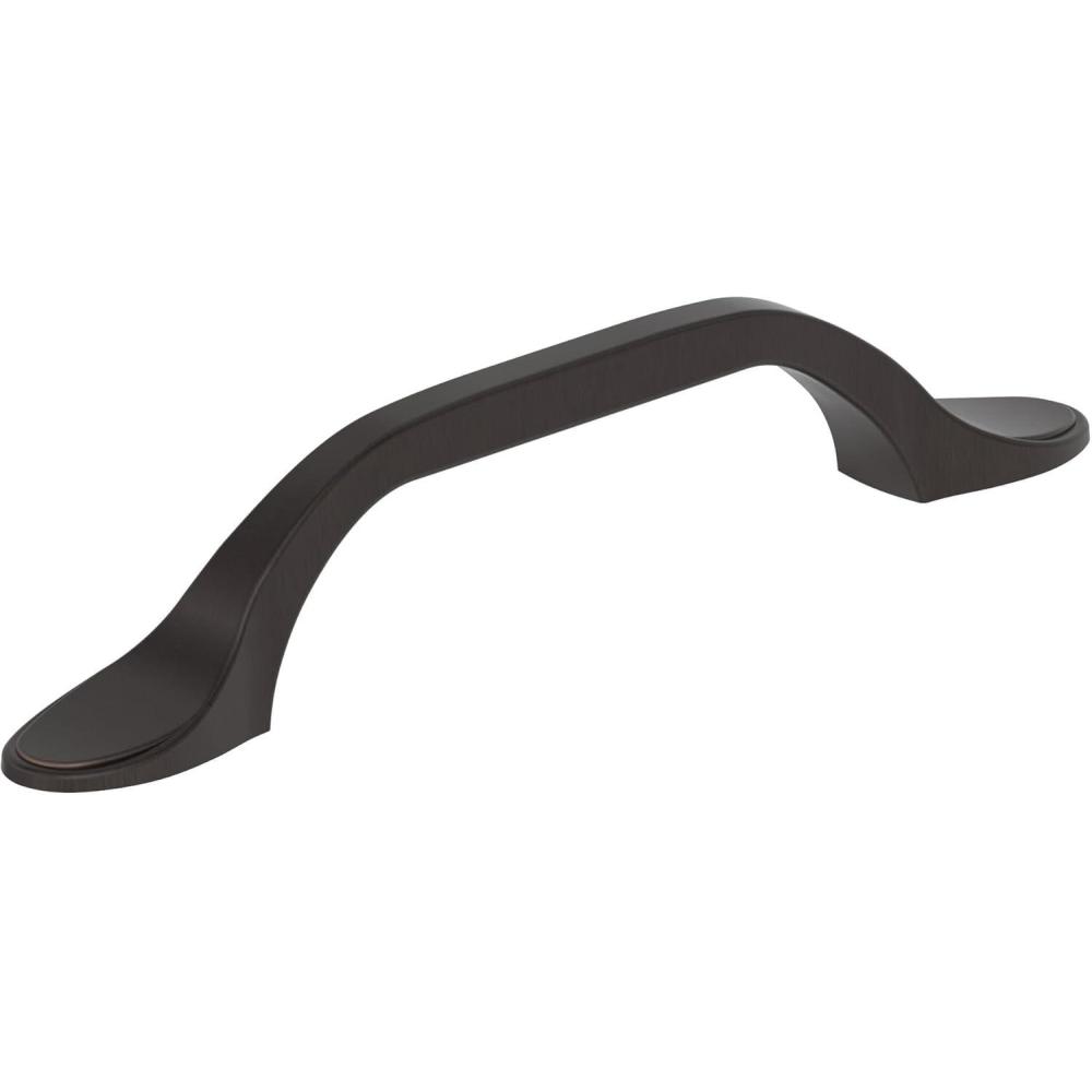 imageAmerock Cabinet Pull Matte Black 3 inch 76 mm CentertoCenter Ravino 1 Pack Drawer Pull Drawer Handle Cabinet HardwareOil Rubbed Bronze