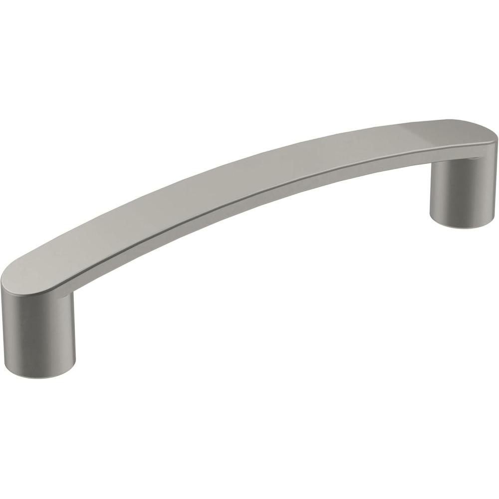 imageAmerock Cabinet Pull Matte Black 334 inch 96 mm CentertoCenter Rift 1 Pack Drawer Pull Cabinet Handle Cabinet HardwareSatin Nickel