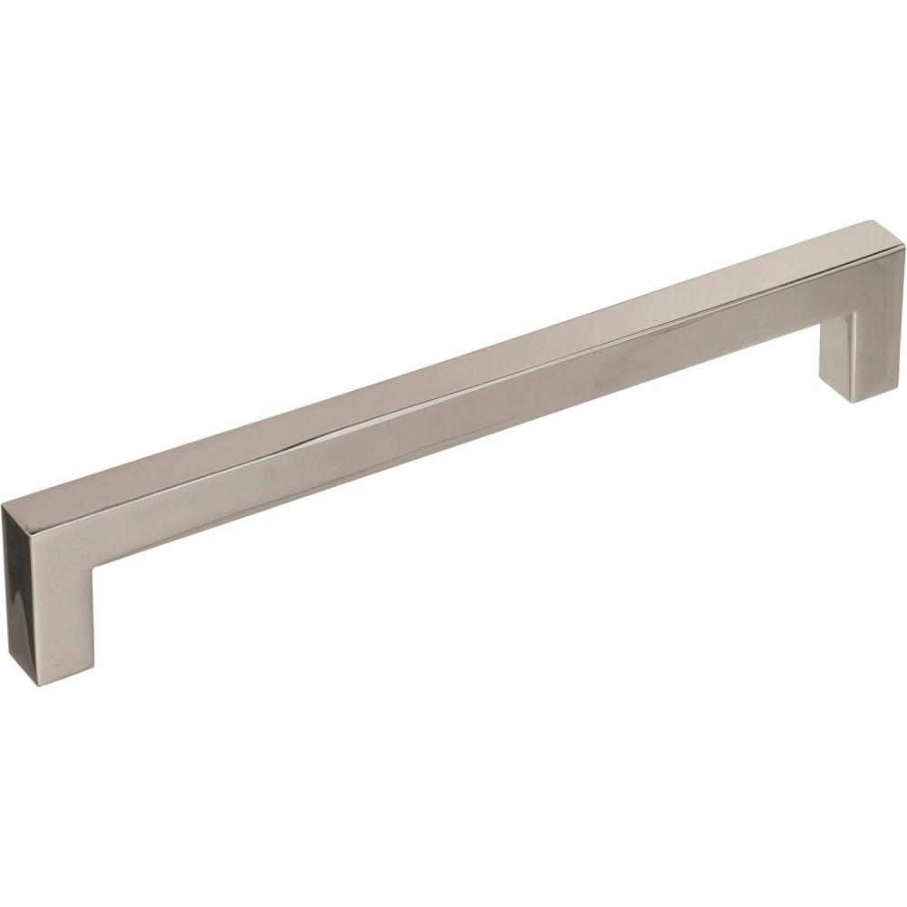 imageAmerock Cabinet Pull Polished Nickel 6516 inch 160 mm Center to Center Monument 1 Pack Drawer Pull Drawer Handle Cabinet Hardware