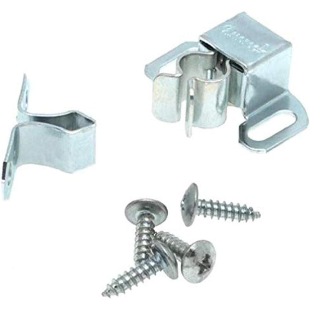 imageAmerock  Friction Cabinet Catch  Zinc  1516 inch 33 mm Length  1 Pack  Door Catch  Cabinet Door Latch