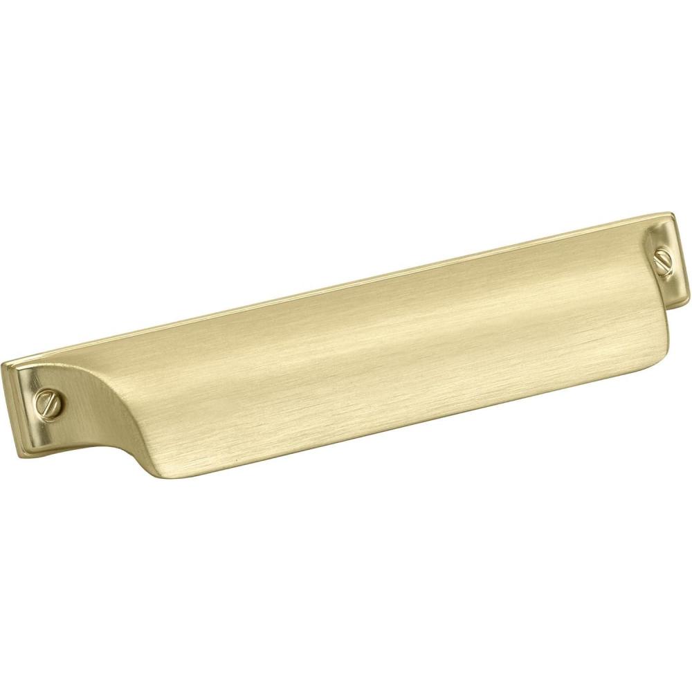 imageAmerock Kitchen Cabinet Cup Pull Matte Gold 334 in 96 mm CentertoCenter Jolene 1 Pack Furniture Hardware Cabinet Handle Bathroom Drawer Pull1 Count Pack of 1