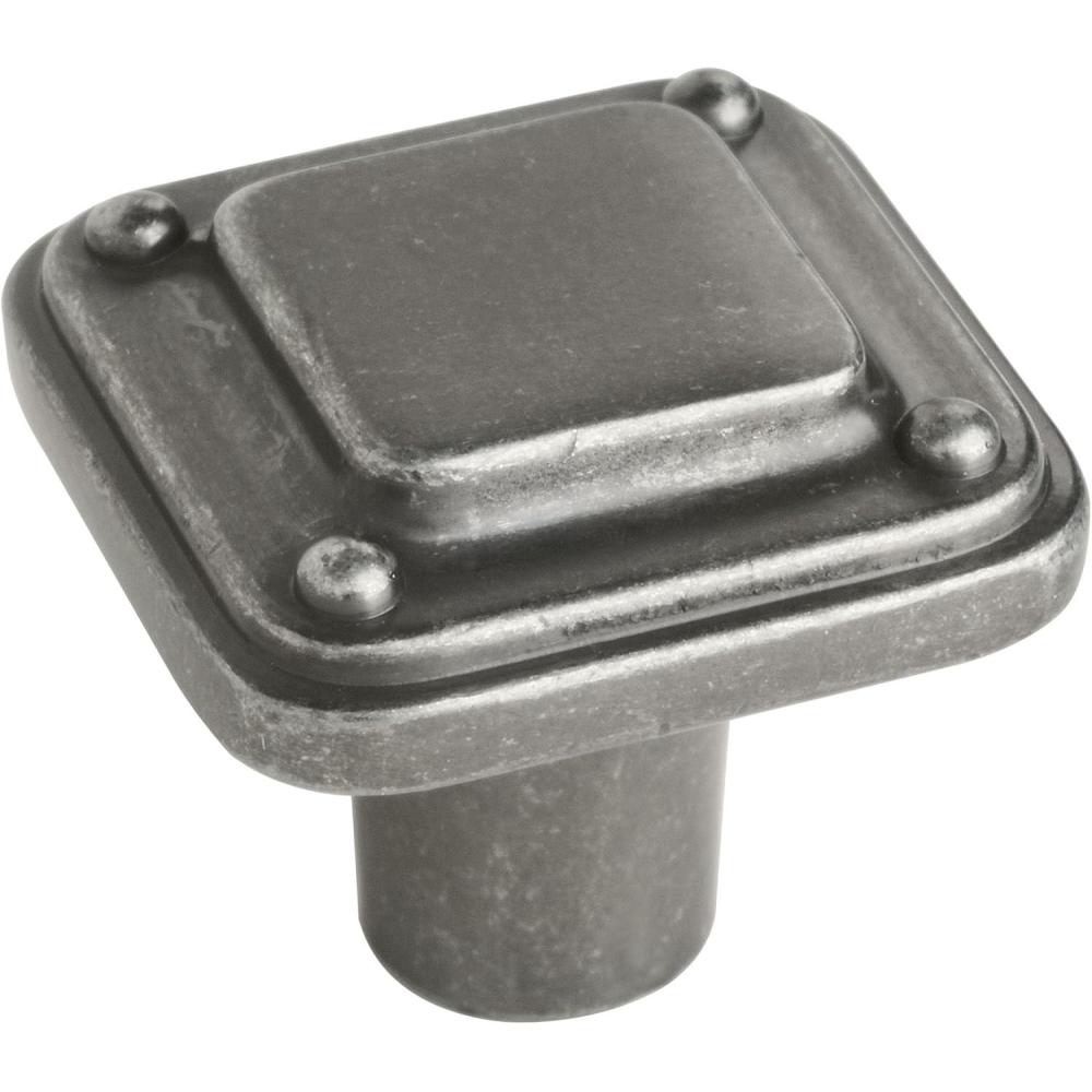 imageAmerock  Kitchen Cabinet Knob  Matte Black  1316 in 30 mm  Jolene  1 Pack  Furniture Hardware  Bathroom Drawer Knob Dresser Drawer Handle  Cabinet PullAntique Iron