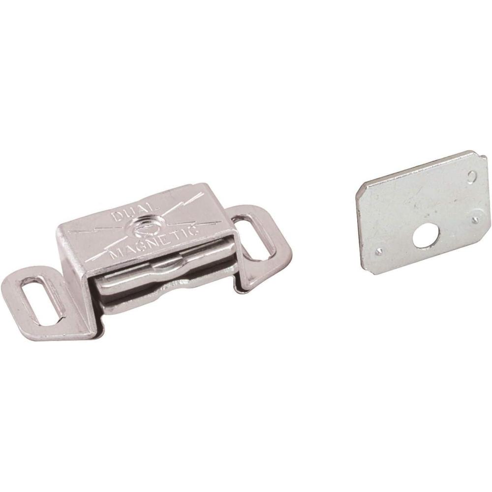 imageAmerock Magnetic Cabinet Catch Aluminum 2316 inch 56 mm Length 1 Pack Door Catch Cabinet Door Latch Magnetic Door Latch