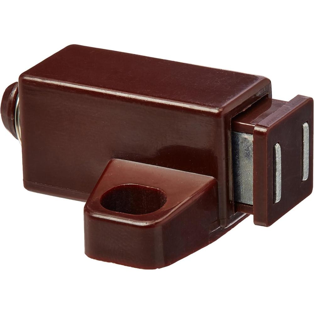 imageAmerock  Touch Cabinet Catch  Brown  11116 inch 43 mm Length  1 Pack  Door Catch  Cabinet Door Latch