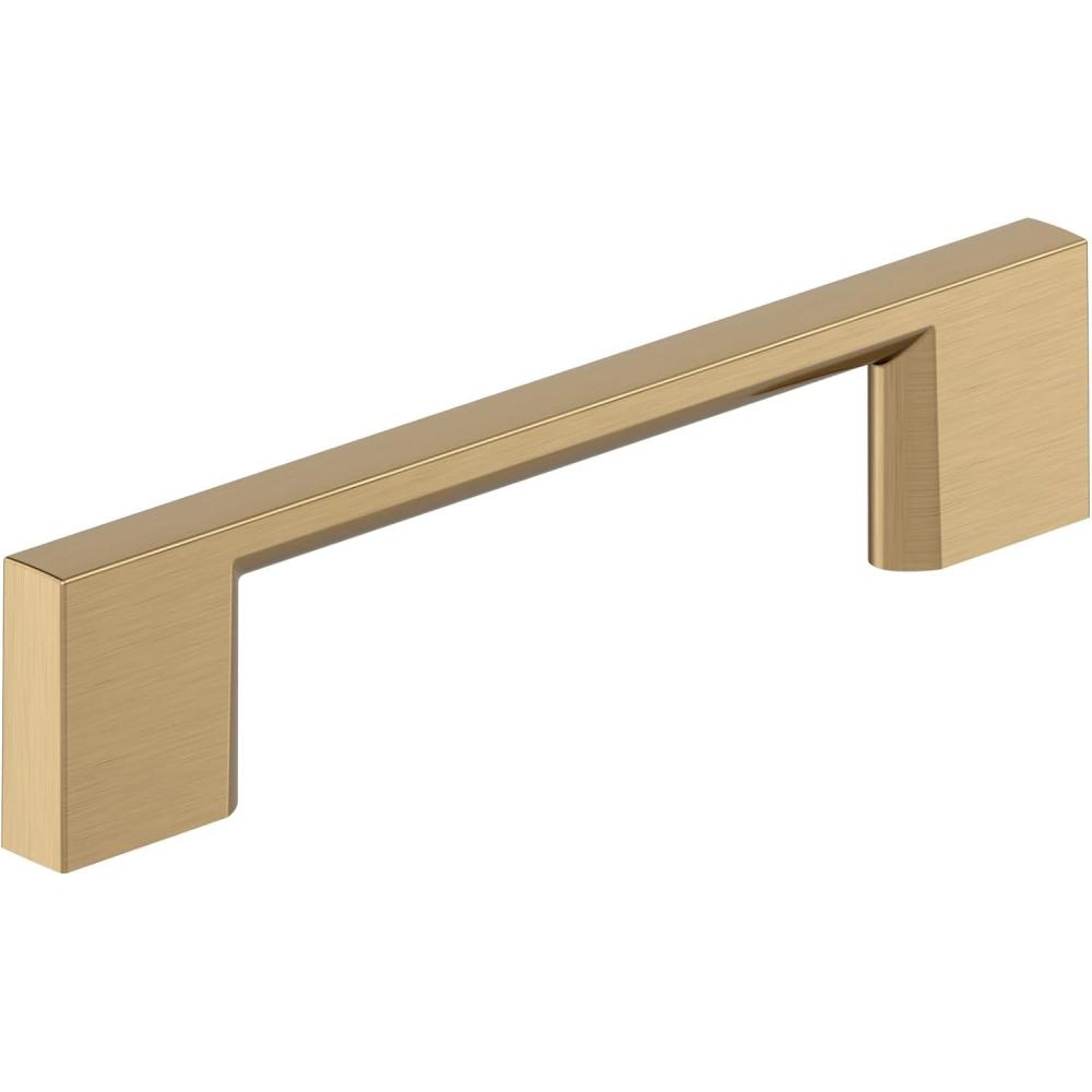 imageAmerock 10BX37132MB Matte Black Cabinet Pull 5116 inch 128mm CentertoCenter 10 Pack Cityscape Furniture HardwareChampagne Bronze
