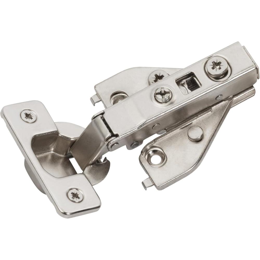 imageAmerock 2 Pack Full Overlay SelfClosing Euro Concealed Hinge for Frameless Cabinet 105degree Opening Angle with 3Way adjustabilityFull Overlay Face Frame