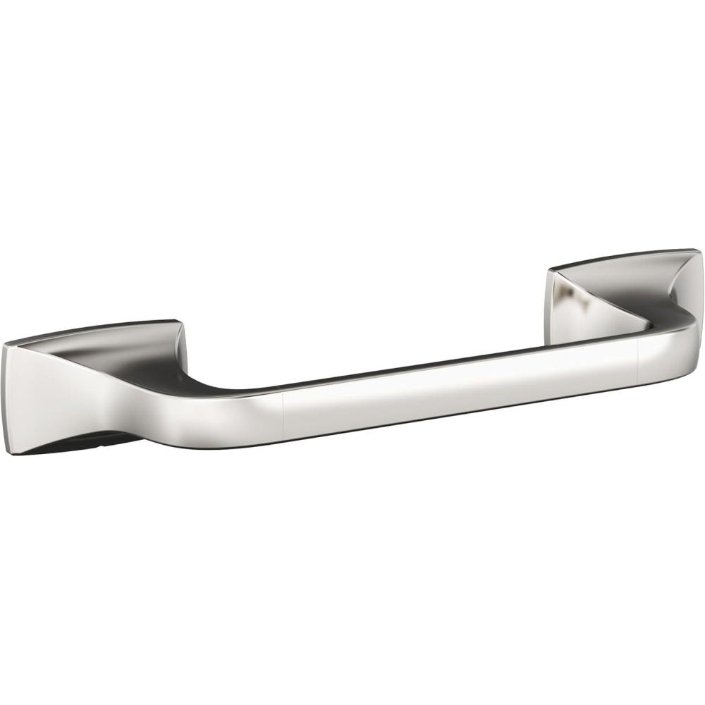 imageAmerock BH3601426 Chrome Towel Bar 24 in 610 mm Towel Rack Highland Ridge Bathroom Towel Holder Bathroom Hardware Bath AccessoriesPolished Nickel