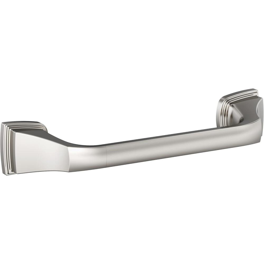 imageAmerock BH36034CZ Champagne Bronze Towel Bar 24 in 610 mm Towel Rack Revitalize Bathroom Towel Holder Bathroom Hardware Bath AccessoriesPolished Nickel