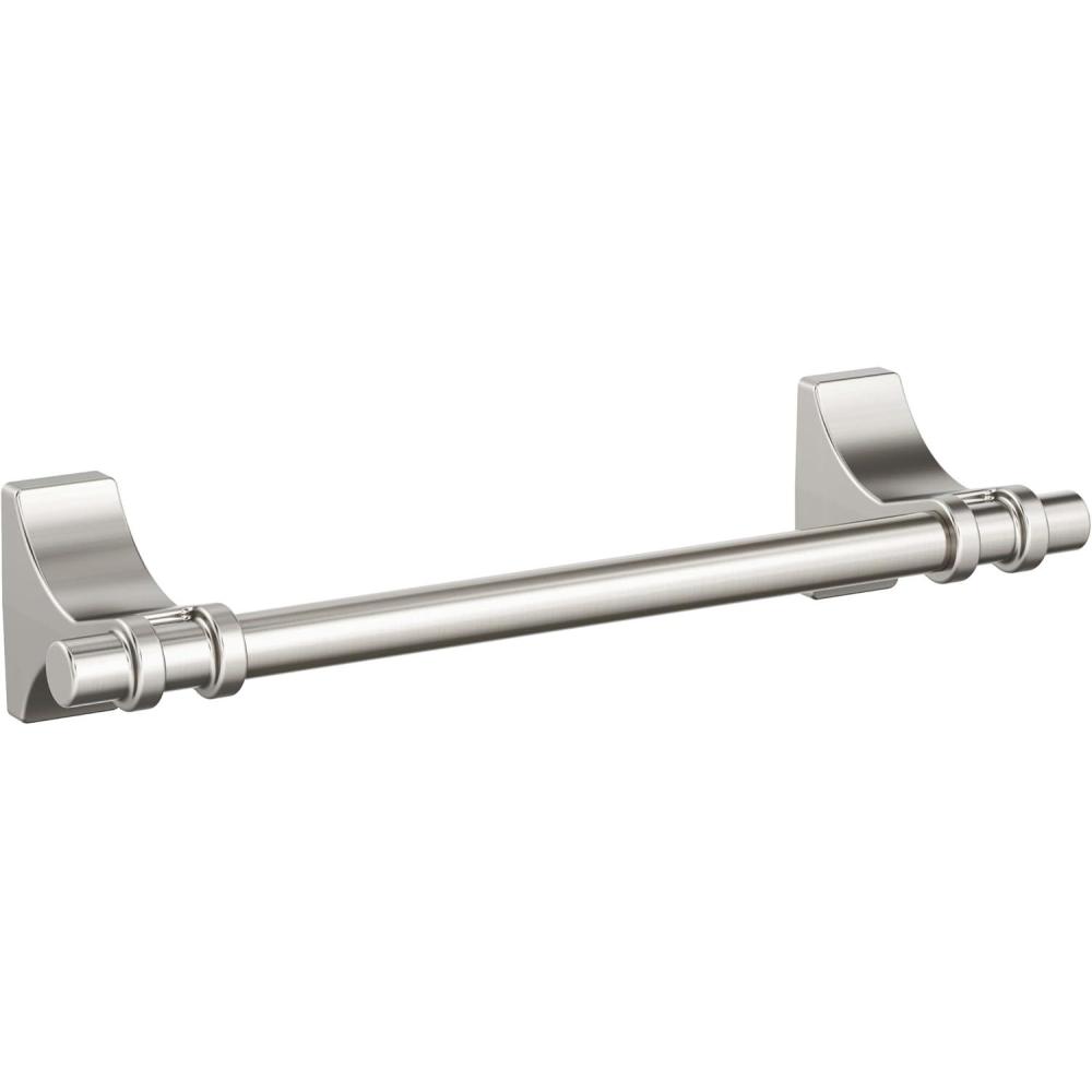 imageAmerock BH36050MB Matte Black Double Robe Hook 21516 in 75 mm Length Towel Holder Davenport Towel Hook for Bathroom Bathroom Hardware Bath AccessoriesBrushed Nickel