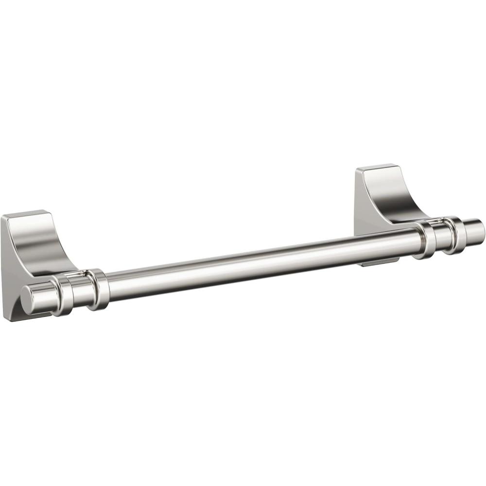 imageAmerock BH36050MB  Matte Black Double Robe Hook  21516 in 75 mm Length Towel Holder  Davenport  Towel Hook for Bathroom  Bathroom Hardware  Bath AccessoriesPolished Nickel