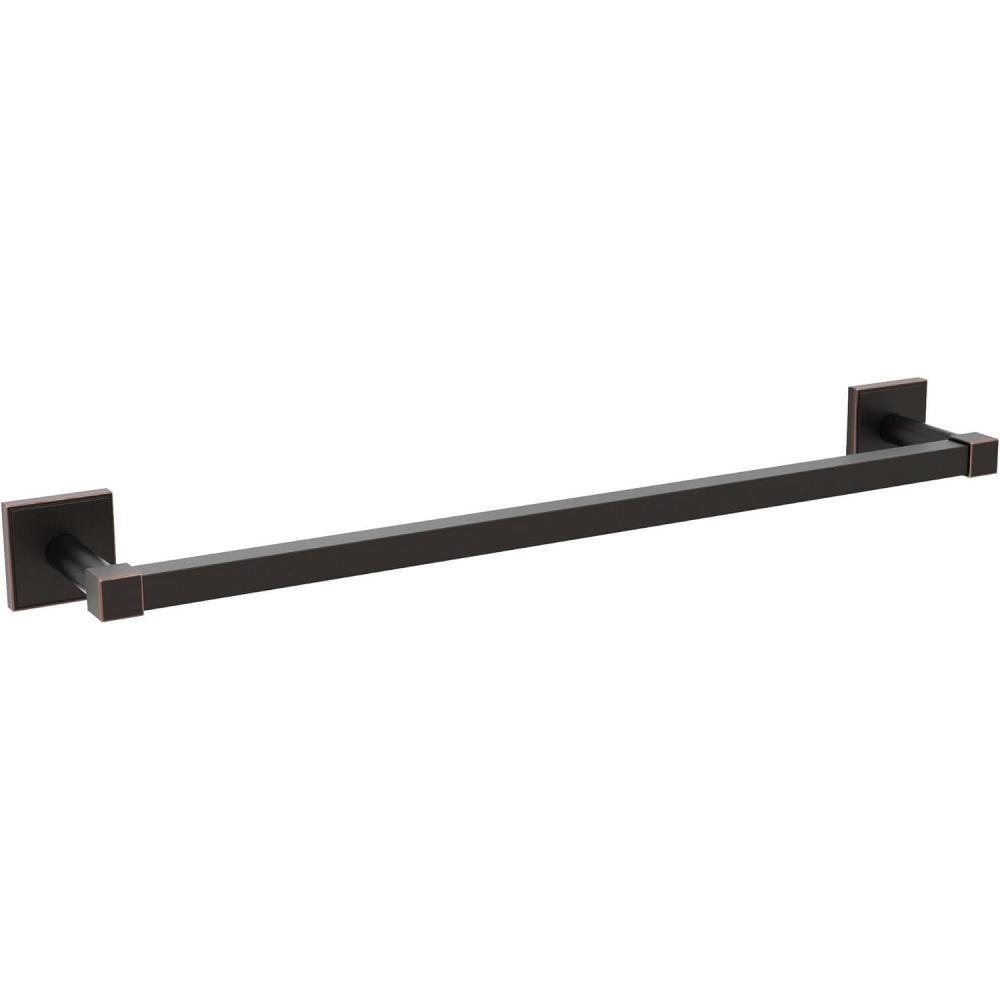 imageAmerock BH36073CZ Champagne Bronze Towel Bar 18 in 457 mm Towel Rack Appoint Bathroom Towel Holder Bathroom Hardware Bath AccessoriesOil Rubbed Bronze