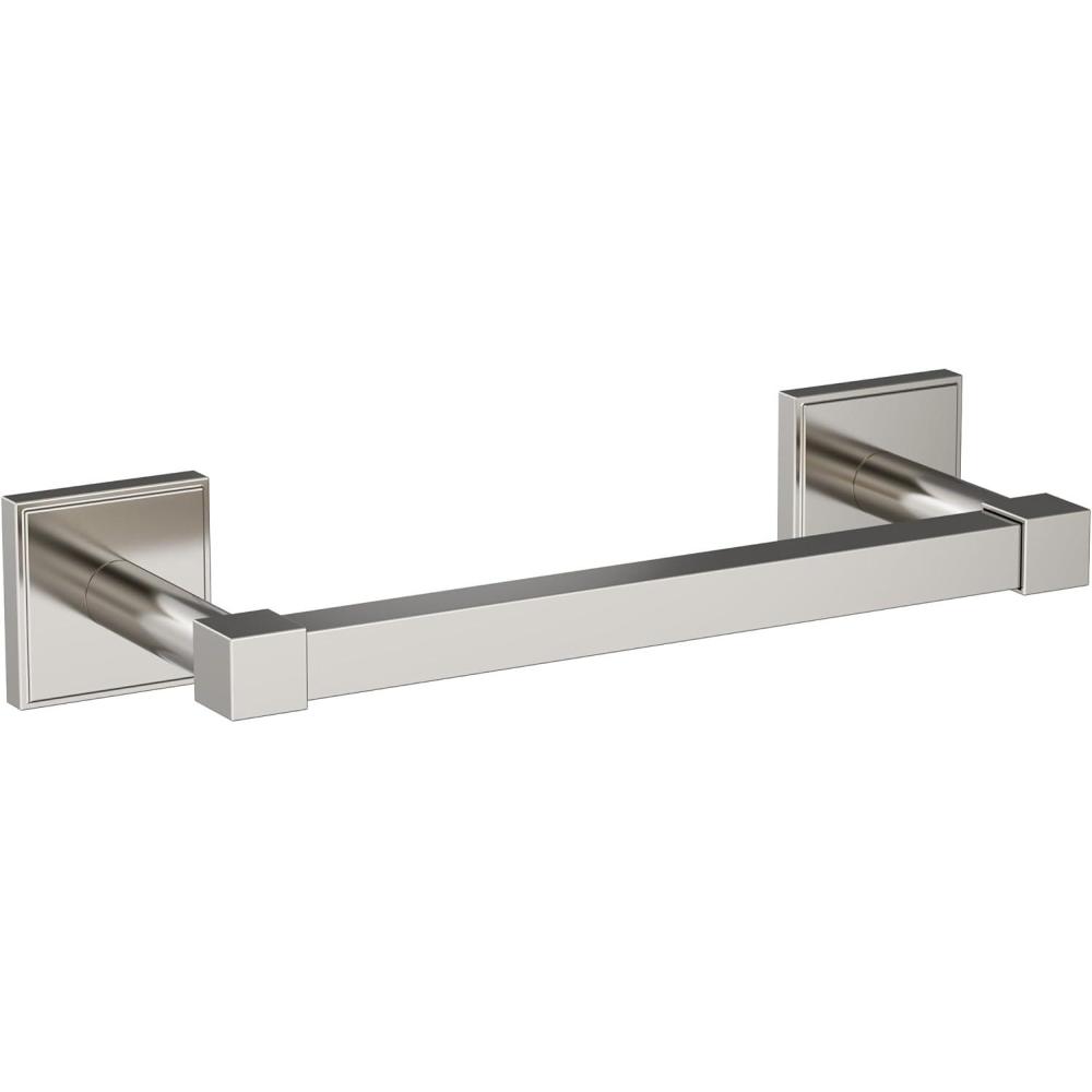 imageAmerock BH36073CZ Champagne Bronze Towel Bar 18 in 457 mm Towel Rack Appoint Bathroom Towel Holder Bathroom Hardware Bath AccessoriesPolished Nickel