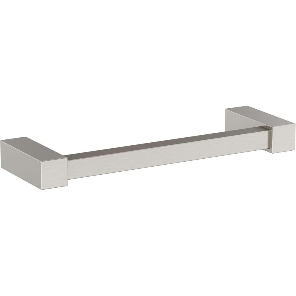 imageAmerock BH36081BBZ  Golden Champagne Single Post Toilet Paper Holder  578 in 149 mm Length Toilet Tissue Holder  Monument  Bath Tissue Holder  Bathroom Hardware  Bath AccessoriesBrushed Nickel