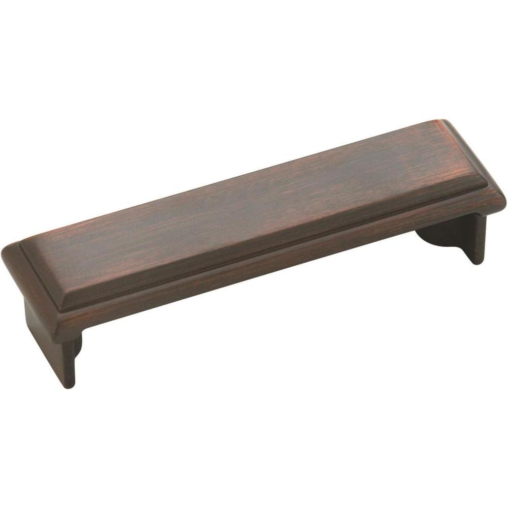imageAmerock BP2613026 Manor 3 in 76 mm CentertoCenter Polished Chrome Cabinet Cup PullOil Rubbed Bronze