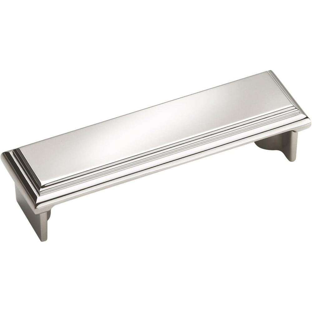 imageAmerock BP2613026 Manor 3 in 76 mm CentertoCenter Polished Chrome Cabinet Cup PullPolished Chrome