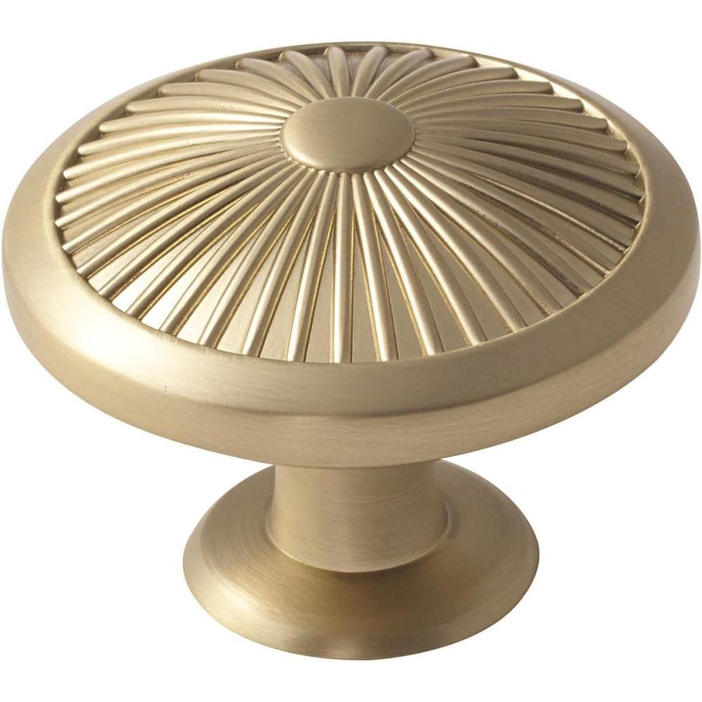 imageAmerock BP36616BBZ Crawford 134 in 44 mm Diameter Golden Champagne Cabinet KnobGolden Champagne