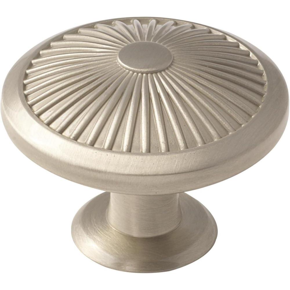 imageAmerock BP36616BBZ Crawford 134 in 44 mm Diameter Golden Champagne Cabinet KnobSatin Nickel