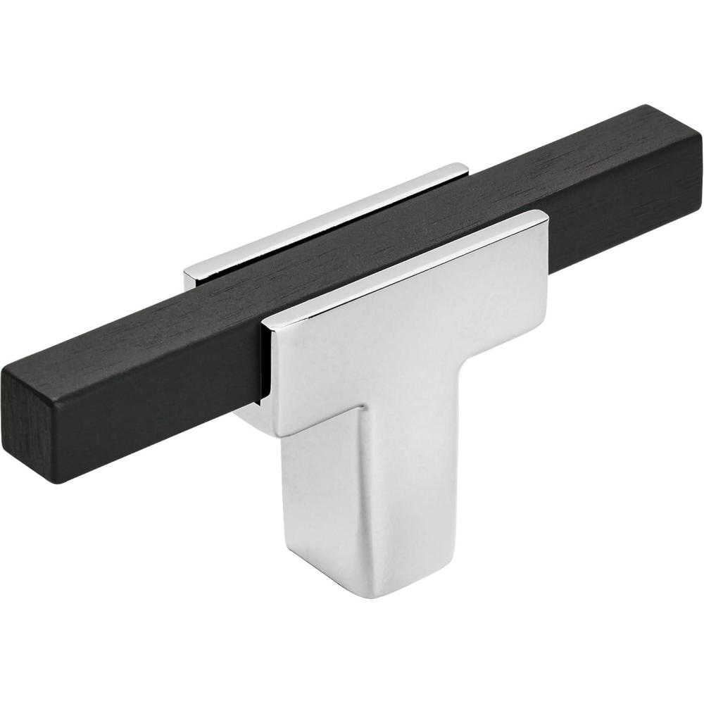 imageAmerock BP6726G10 Kitchen Cabinet Door or Drawer Knob Polished ChromeSatin Nickel 234 inch 70 mm Length Urbanite 1 Pack Furniture Hardware Bathroom Cabinet HardwarePolished ChromeBrushed Matte Black