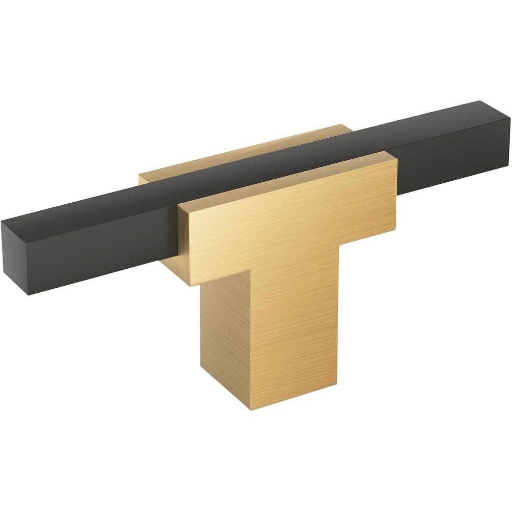 imageAmerock BP6726G10 Kitchen Cabinet Door or Drawer Knob Polished ChromeSatin Nickel 234 inch 70 mm Length Urbanite 1 Pack Furniture Hardware Bathroom Cabinet HardwareChampagne BronzeMatte Black