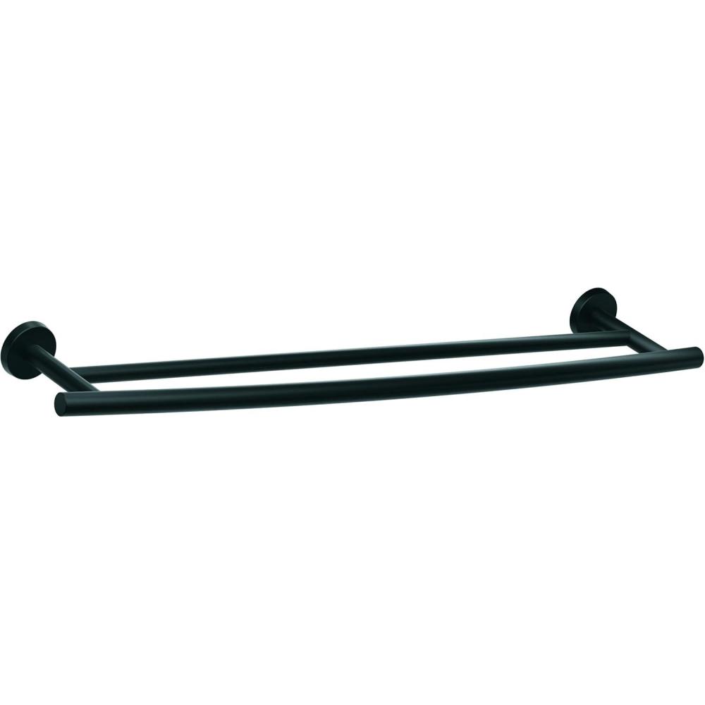 imageAmerock Corp BH26545MB Arrondi DoubleTowel Bar 24 in 610 mm Matte Black