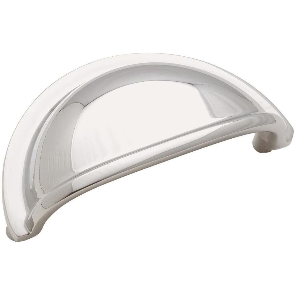 imageAmerock Solid Brass Cup Pull BP4235ORBPolished Chrome