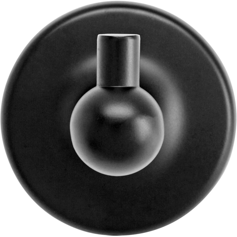 imageAmerock Wall Mounted Matte Black Towel Ring Small Hand Towel Holder Bathroom Accessories Bath Hardware Kitchen Towel HolderMatte Black