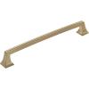 Amerock | Appliance Pull | Black Bronze | 12 inch (305 mm) Center to Center | Mulholland | 1 Pack | Drawer Pull | Drawer Handle | Cabinet Hardware(Golden Champagne)