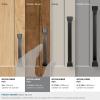 Amerock | Appliance Pull | Black Bronze | 12 inch (305 mm) Center to Center | Revitalize | 1 Pack | Drawer Pull | Drawer Handle | Cabinet Hardware(Black Bronze)