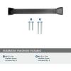 Amerock | Appliance Pull | Black Bronze | 12 inch (305 mm) Center to Center | Revitalize | 1 Pack | Drawer Pull | Drawer Handle | Cabinet Hardware(Black Bronze)