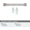 Amerock | Appliance Pull | Black Bronze | 12 inch (305 mm) Center to Center | Revitalize | 1 Pack | Drawer Pull | Drawer Handle | Cabinet Hardware(Satin Nickel)