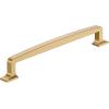 Amerock | Appliance Pull | Black Bronze | 18 inch (457 mm) Center to Center | Westerly | 1 Pack | Drawer Pull | Drawer Handle | Cabinet Hardware(Champagne Bronze)