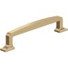 Amerock | Appliance Pull | Black Bronze | 18 inch (457 mm) Center to Center | Westerly | 1 Pack | Drawer Pull | Drawer Handle | Cabinet Hardware(Champagne Bronze)