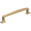 Amerock | Appliance Pull | Black Bronze | 18 inch (457 mm) Center to Center | Westerly | 1 Pack | Drawer Pull | Drawer Handle | Cabinet Hardware(Champagne Bronze)