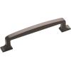 Amerock | Appliance Pull | Black Bronze | 18 inch (457 mm) Center to Center | Westerly | 1 Pack | Drawer Pull | Drawer Handle | Cabinet Hardware(Graphite)