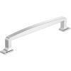 Amerock | Appliance Pull | Black Bronze | 18 inch (457 mm) Center to Center | Westerly | 1 Pack | Drawer Pull | Drawer Handle | Cabinet Hardware(Polished Chrome)