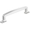 Amerock | Appliance Pull | Black Bronze | 18 inch (457 mm) Center to Center | Westerly | 1 Pack | Drawer Pull | Drawer Handle | Cabinet Hardware(Polished Chrome)