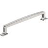 Amerock | Appliance Pull | Black Bronze | 18 inch (457 mm) Center to Center | Westerly | 1 Pack | Drawer Pull | Drawer Handle | Cabinet Hardware(Polished Nickel)